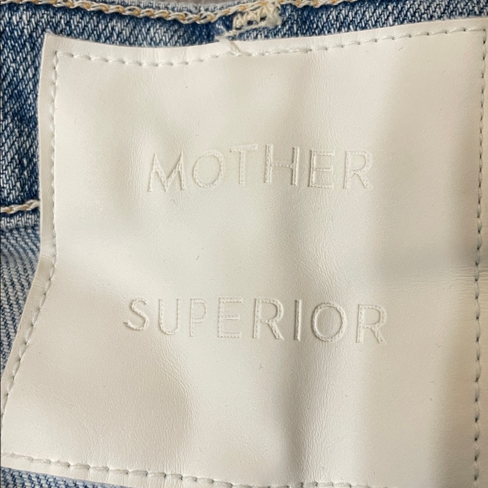 Mother Tomcat Slide Mini Fray Jean Skirt size 29 - Picture 6 of 12